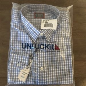Untuckit Men’s Wrinkle-Free Durif Button Down Shirt